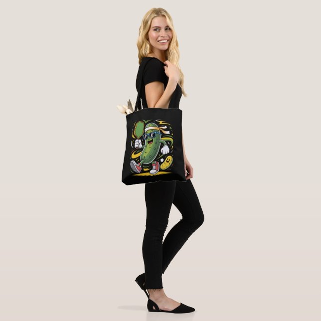 Dillgurke spielt Pickleball Tasche (Am Model)