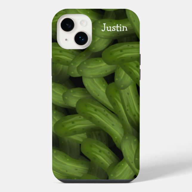 Dillgurken iPhone 14 Plus Hülle (Rückseite)