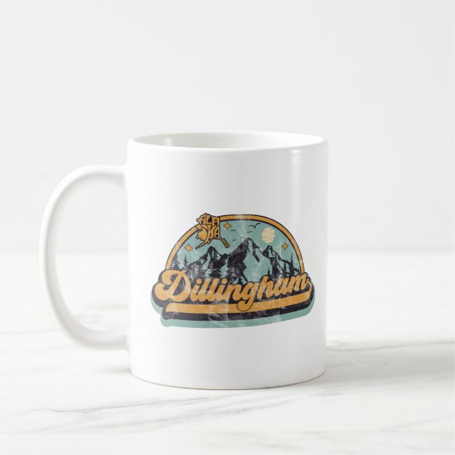 Dillingham, Alaska Kaffeetasse (Links)