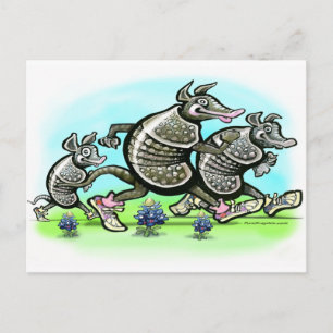 Dillo Family Postkarte