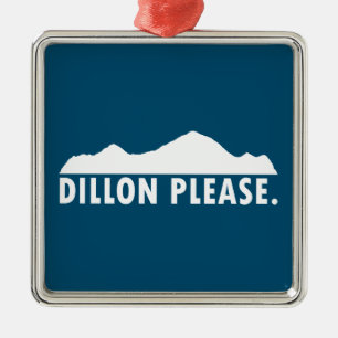 Dillon bitte ornament aus metall