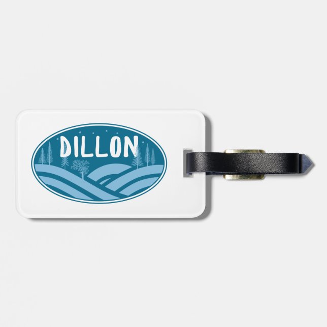 Dillon Colorado Außenbereich Gepäckanhänger (Rückseite horizontal)