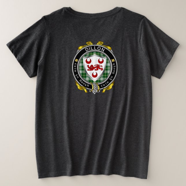 Dillon Irish Shield pour femmes (Design dos)