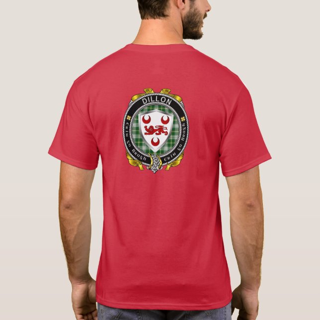 Dillon Irish Shield T - Shirt (Rückseite)