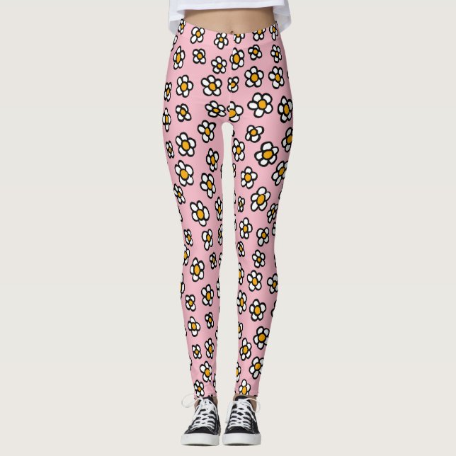 Dillon's Daisies Leggings (Vorderseite)