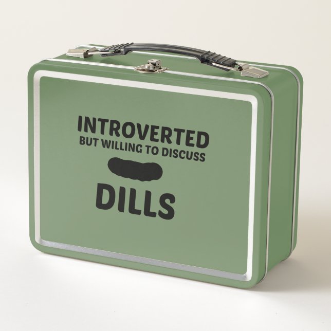 DILLS INTROVERTED BUT WILLING TO DISCUSS METALL BROTDOSE (Vorderseite)