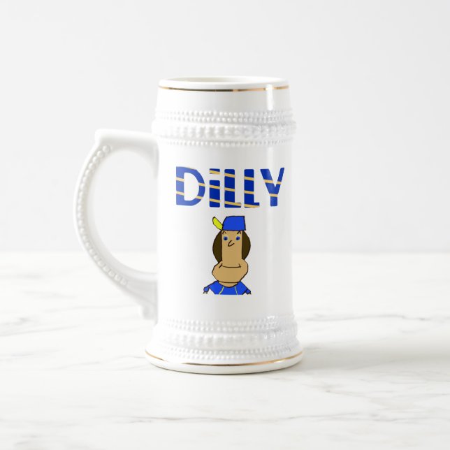Dilly Beer Stein Bierglas (Links)