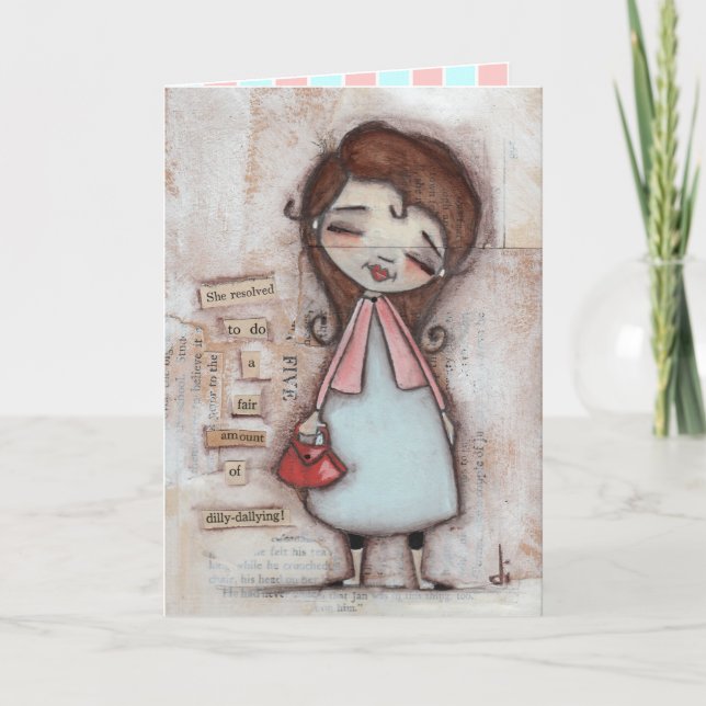 Dilly Dally - Carte de fête des mères (Devant)