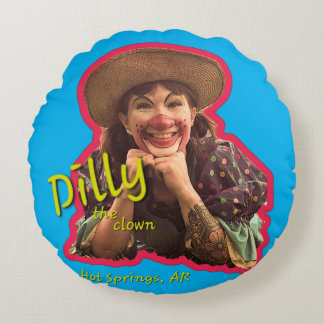 Dilly das Clownkissen runden Rundes Kissen