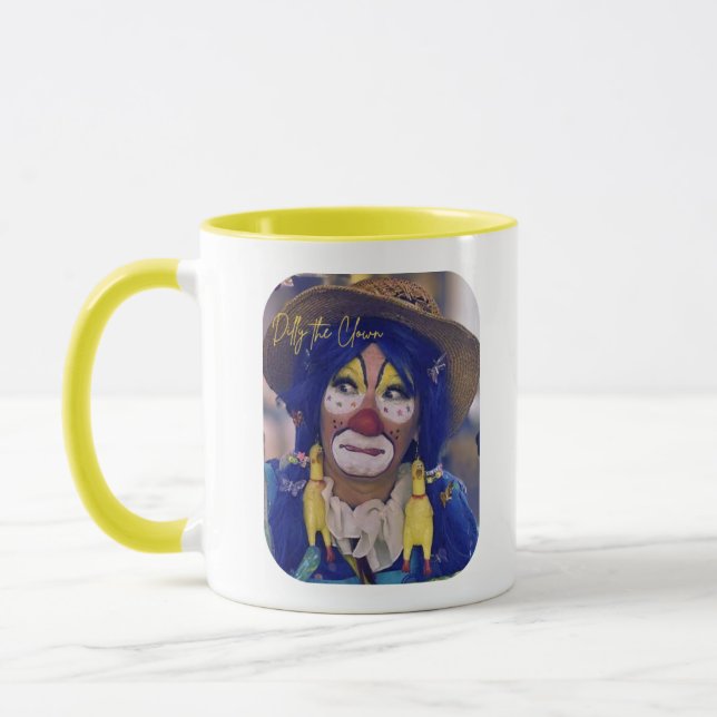 DILLY DER CLOWN BECHER TASSE (Links)
