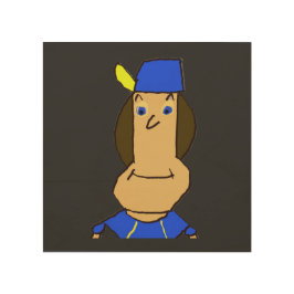 Dilly Wood Wall Art Holzdruck