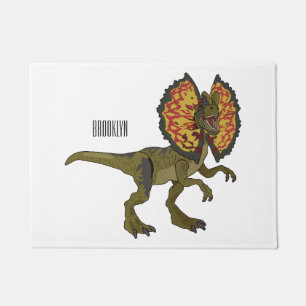 Dilophosaurus-Cartoon Fußmatte
