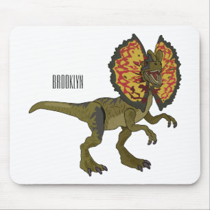 Dilophosaurus-Cartoon Mousepad