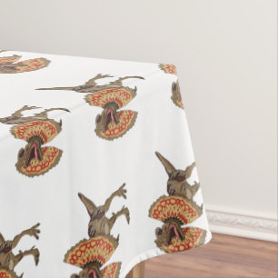 Dilophosaurus-Cartoon Tischdecke