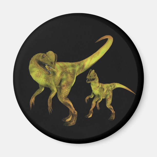 Dilophosaurus Magnet (Vorne)