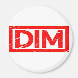 Dim Briefmarke Magnet