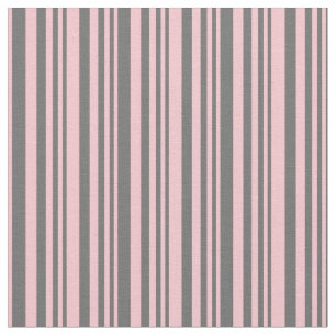 Dim Grau und Rosa Farbstreifen Muster Stoff