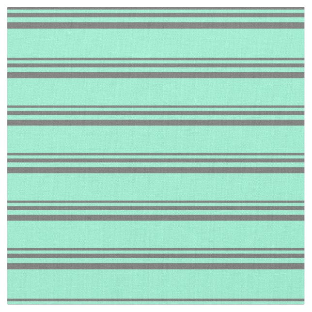 Dim Gray and Aquamarine Pattern Stoff (Nahaufnahme)