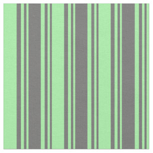 Dim Gray and Green Lined Pattern Stoff