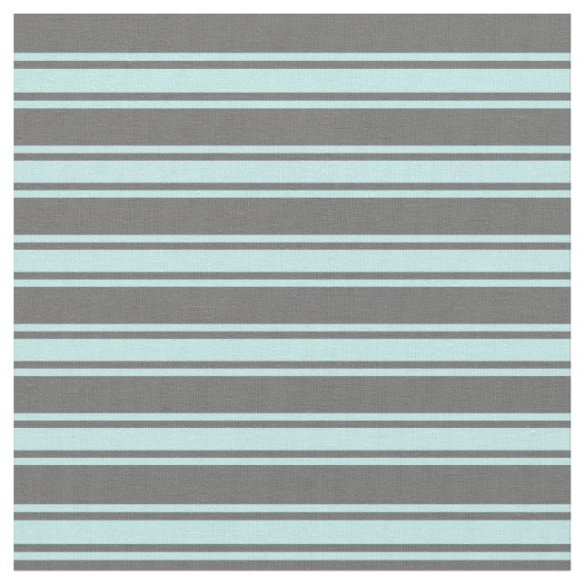 Dim Gray and Turquoise Lined Pattern Stoff (Nahaufnahme)