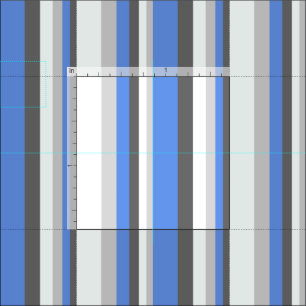 Dim Gray, Cornflower Blue, Light Gray & Mint Creme Stoff
