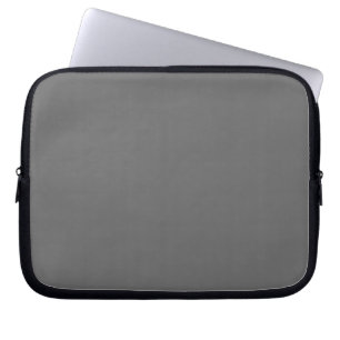 Dim Gray Laptop Sleeve