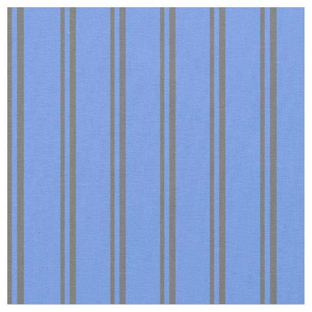 Dim Gray und Cornflower Blauer Farbton Stoff (Nahaufnahme)
