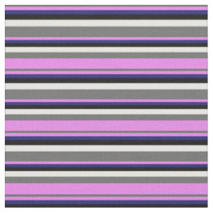 Dim Gray, Violet, Midnight Blue, Black and White Stoff