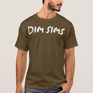 Dim sims asiatische Fast Food Lustigen Sprüche Jok T-Shirt
