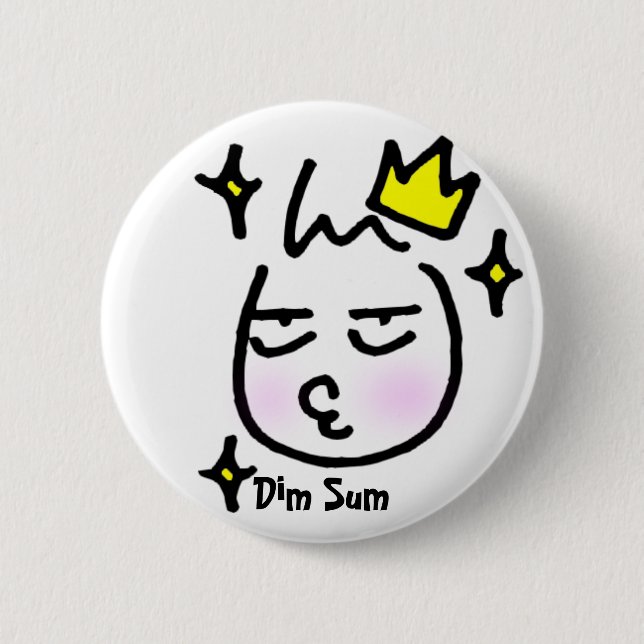 Dim Sum Button (Vorderseite)