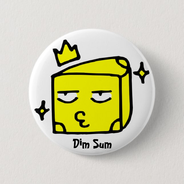 Dim Sum, Käse Button (Vorderseite)