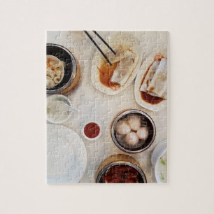 Dim Sum Table für Feinschmecker Dumpling