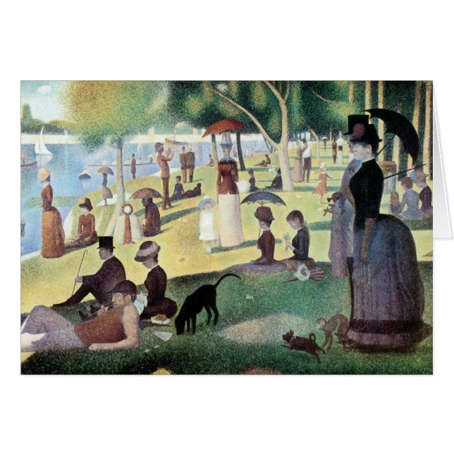 Dimanche après-midi, île La Grande Jatte par Seura (Devant horizontal)