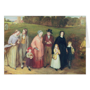 Dimanche matin - la promenade de l'église, 1846