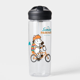Dimanche Parkways Zebra bouteille d'eau