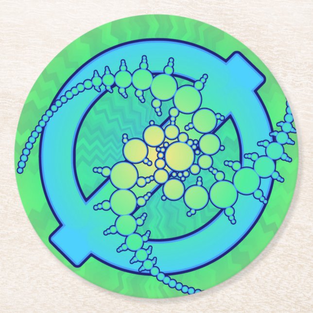 Dimension KLL Paper Untersetzer (Vorderseite)