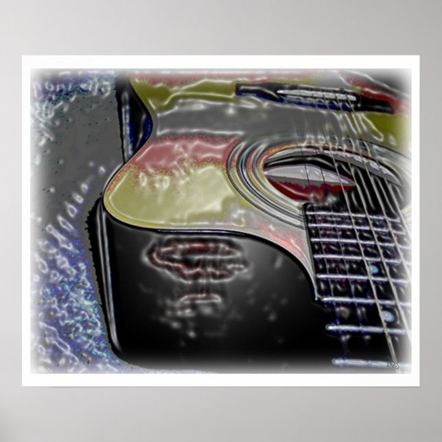 Dimensional Guitar Poster (Vorne)