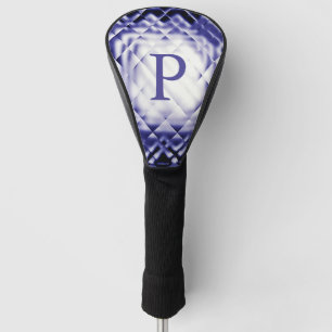 Dimensional Square Navy-P Golf Head Cover Headcover