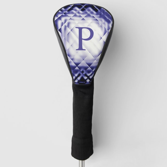 Dimensional Square Navy-P Golf Head Cover Headcover (Vorderseite)