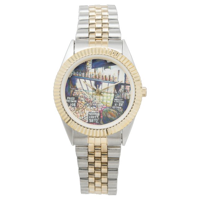 Dimensionen der Neugier Armbanduhr (Vorderseite)