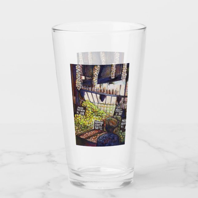 Dimensionen der Neugier Glas (Vorderseite)