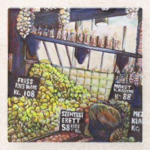 Dimensionen der Neugier Glasuntersetzer