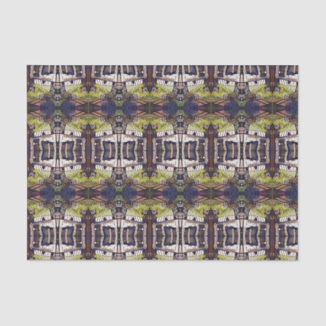 Dimensionen der Neugier Seidenpapier (Vorderseite)