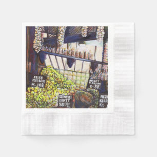 Dimensionen der Neugier Serviette