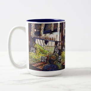 Dimensionen der Neugier Zweifarbige Tasse