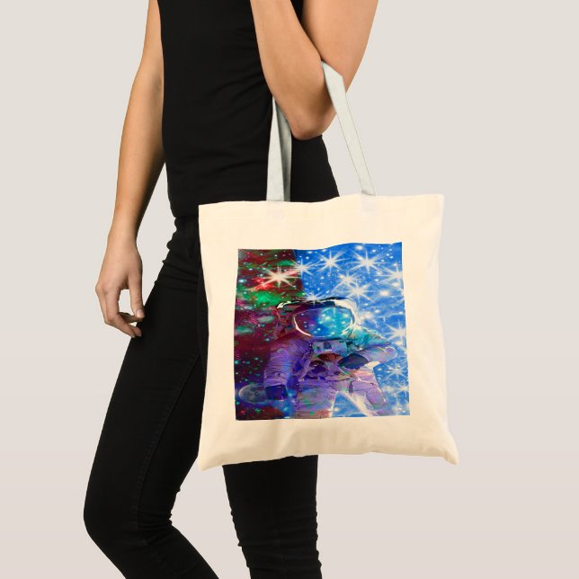 Dimensions de l'astronaute Grand Sac fourre-tout (Devant (produit))