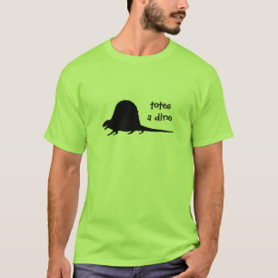 Dimetrodon est des emballages par T-shirt de Dino