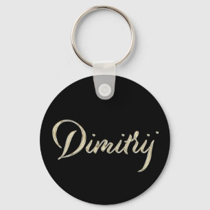 Dimitrij Whitegold Button Porte-clés
