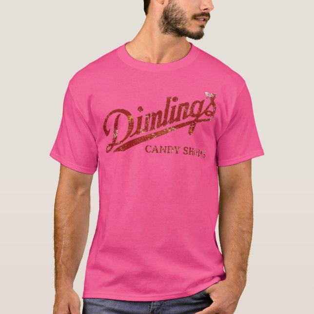Dimling's Süßwarengeschäfte T-Shirt (Vorderseite)