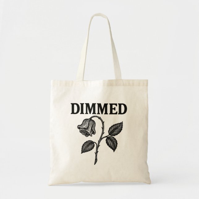 Dimmed Tote Bag Tragetasche (Vorne)